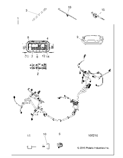 ELECTRICAL, WIRE HARNESS - A16DAE87AL (100215)