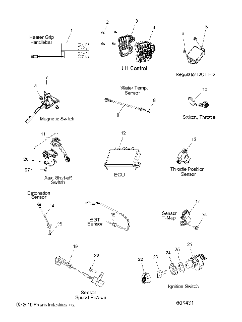 ELECTRICAL, SWITCHES, SENSORS and COMPONENTS - S21EEG6PSL (601431)