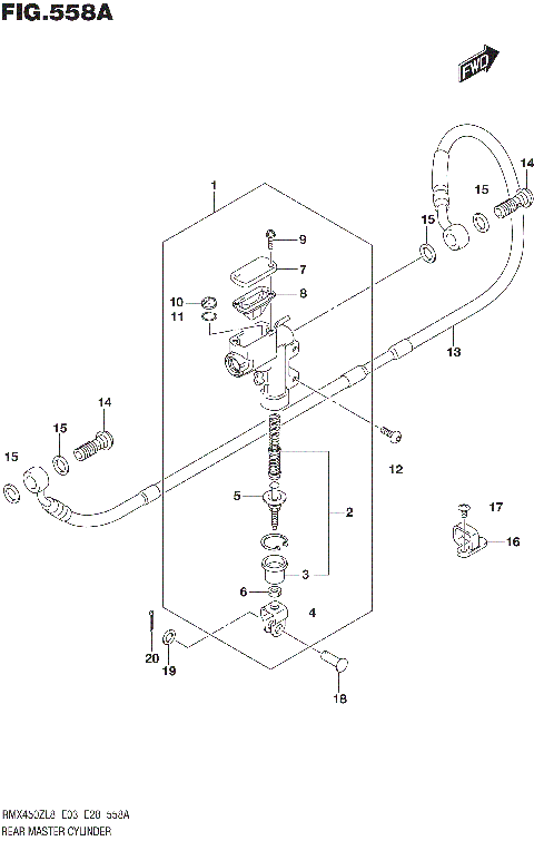 REAR MASTER CYLINDER