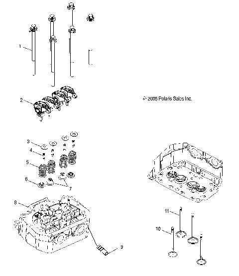 ENGINE, INTAKE - A07TH76AU/TN76AF/AL/AU (4999200299920029D10)