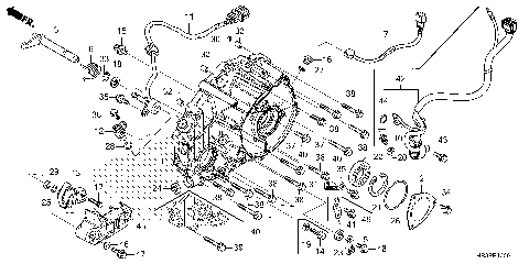 REAR CRANKCASE COVER