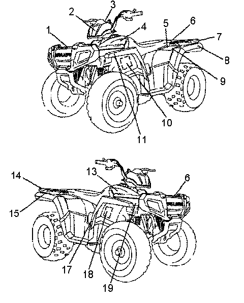 DECALS - A07FA09AA/AB (49ATVDECAL07SPRT90)