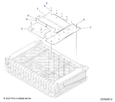 BODY, BOX SHIELDS - R25CCA57A1 (C0702467-2)