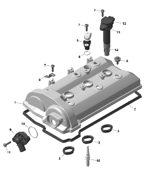 01- ROTAX - Valve Cover