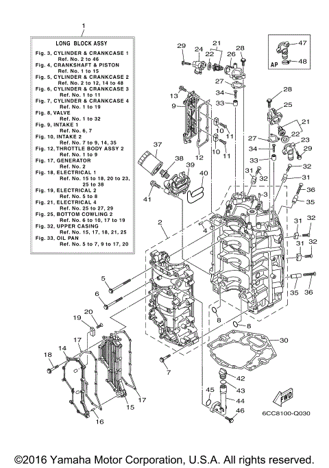 CYLINDER  CRANKCASE 1