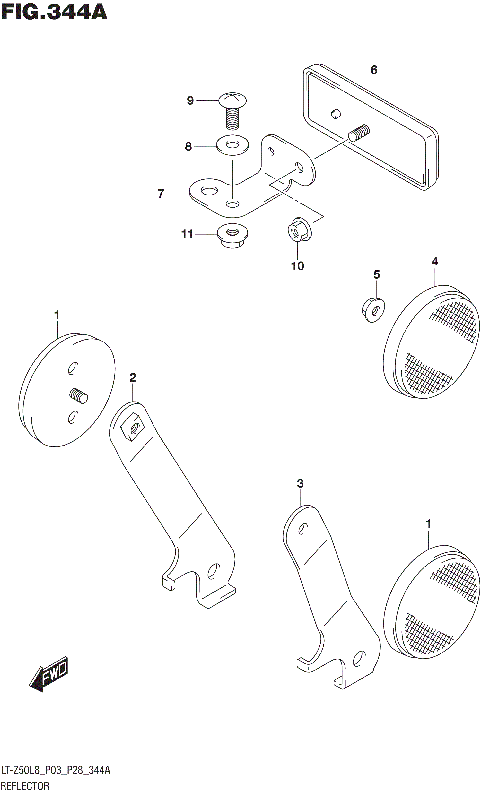 REFLECTOR (LT-Z50L8 P28)