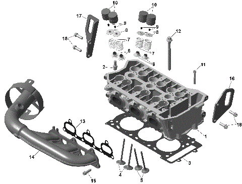 01- ROTAX - Cylinder Head