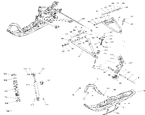 07- Front Suspension And Ski - All Models