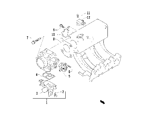 THROTTLE BODY ASSEMBLY [86037]