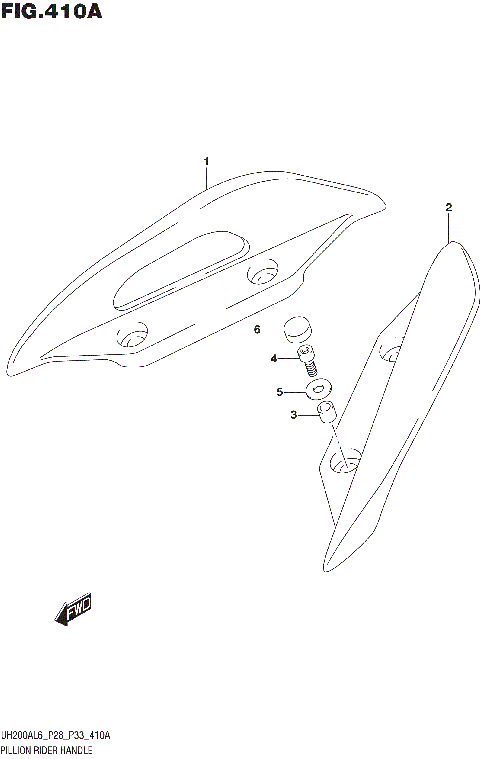 PILLION RIDER HANDLE