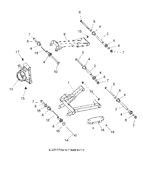 SUSPENSION, REAR CONTROL ARMS - Z15VA87 ALL OPTIONS (49RGRSUSPRR15Z90050)