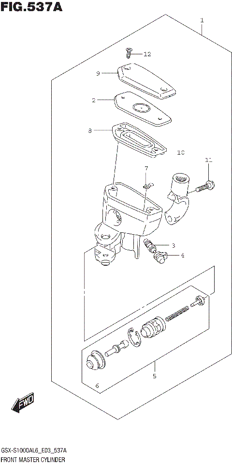 FRONT MASTER CYLINDER