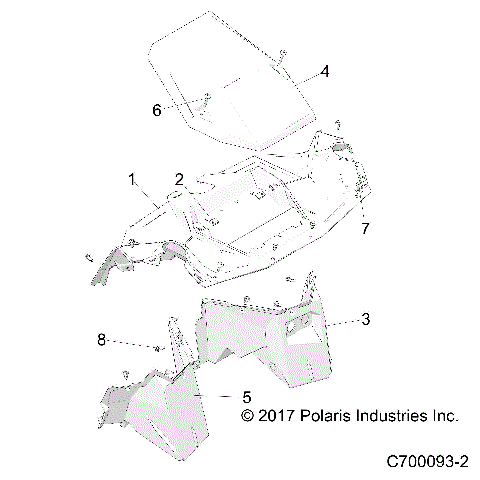 BODY, DASH PANELS - Z19VGE99AK/AW/BK/BW (C700093-2)