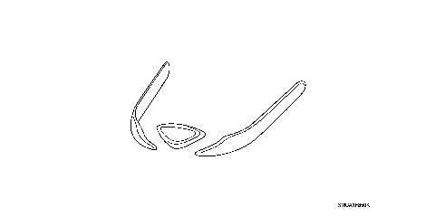 CARBON TYPE FRONT FENDER