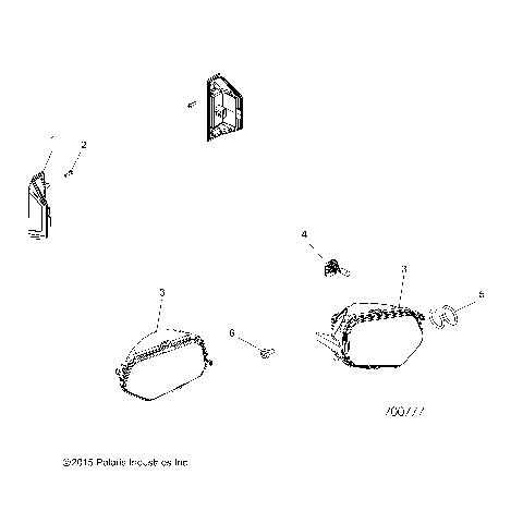 ELECTRICAL, HEADLIGHTS, TAILLIGHTS and BULBS - R16RCA57A1/A4/B1/B4 (700777)