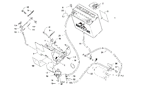 BATTERY AND TRAY ASSEMBLY [97583]