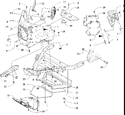 FRONT FRAME ASSEMBLY [106775]