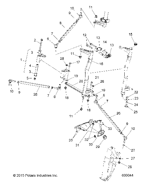 STEERING, LOWER - S16EN8/EY8 ALL OPTIONS (600044)