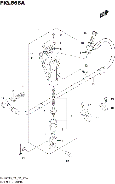 REAR MASTER CYLINDER