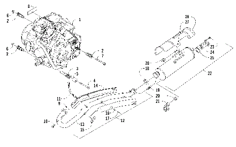 ENGINE AND EXHAUST [300995]