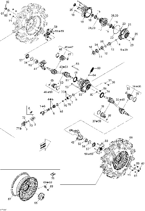 07- Drive System, Front
