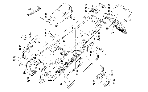 TUNNEL AND SNOWFLAP ASSEMBLY [99419]