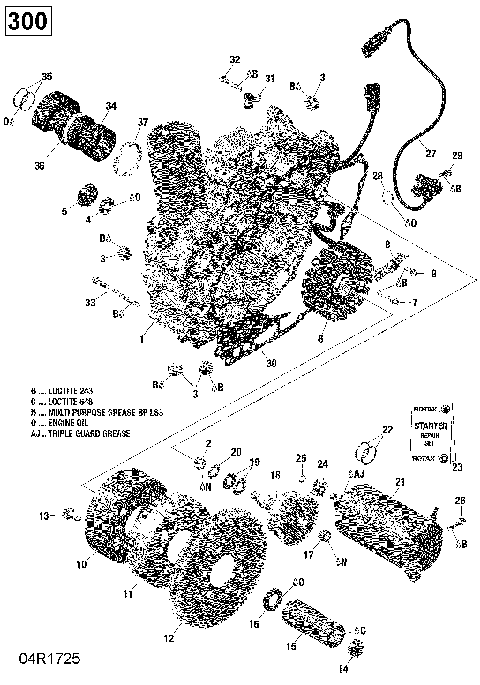 03- PTO Cover And Magneto - 300