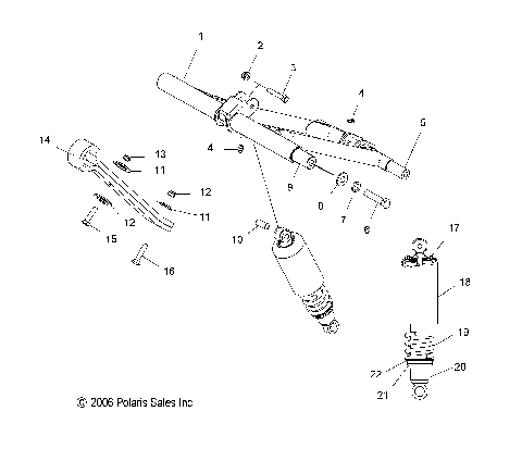 TORQUE ARM, FRONT - S07PY7FS/FE (49SNOWFTAFSTOUR)