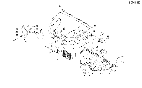 HOOD AND HEADLIGHT ASSEMBLY [100791]