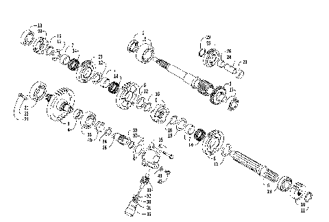 SECONDARY TRANSMISSION ASSEMBLY [83247]