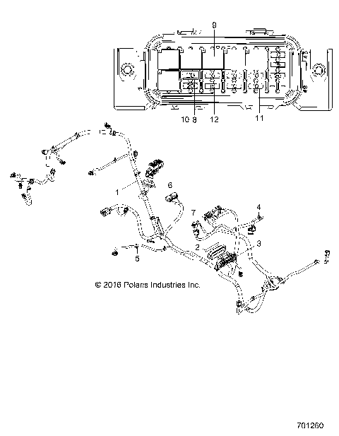 ELECTRICAL, WIRE HARNESS - Z19VHE57BM (701260)