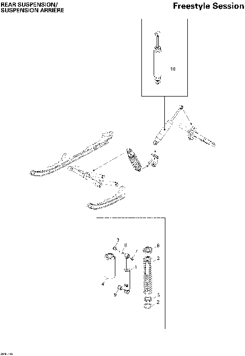 08- Rear Suspension Shocks 550F