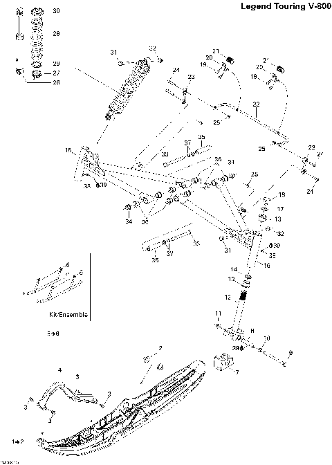 07- Front Suspension And Ski