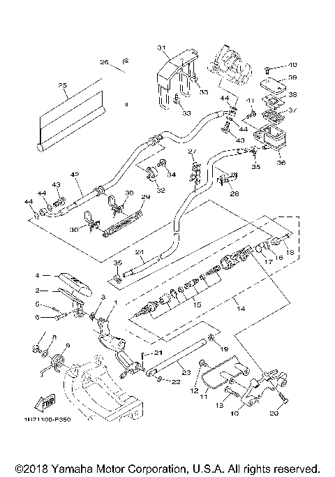REAR MASTER CYLINDER