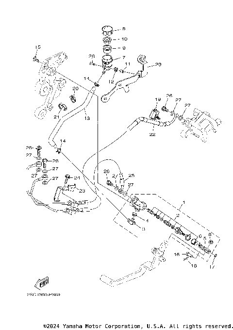 REAR MASTER CYLINDER
