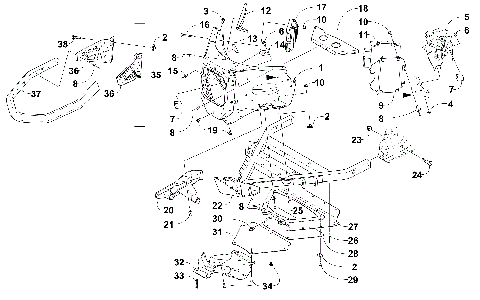 FRONT BUMPER AND FRAME ASSEMBLY [103316]