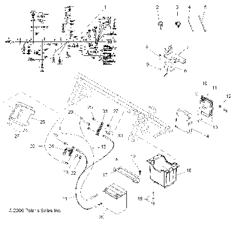 ELECTRICAL/BATTERY - R07RH50AF/AR/AT (49RGRELECT07500EFI)