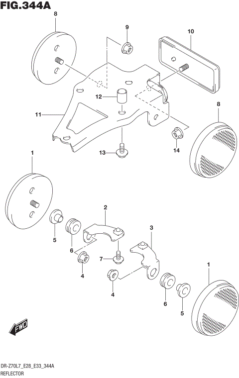 REFLECTOR (DR-Z70L7 E28)