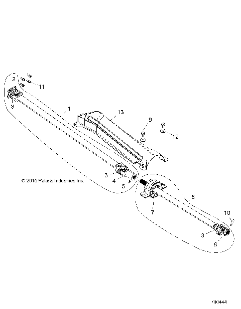 DRIVE TRAIN, FRONT PROP SHAFT - Z16VDE92NH/NW (700444)