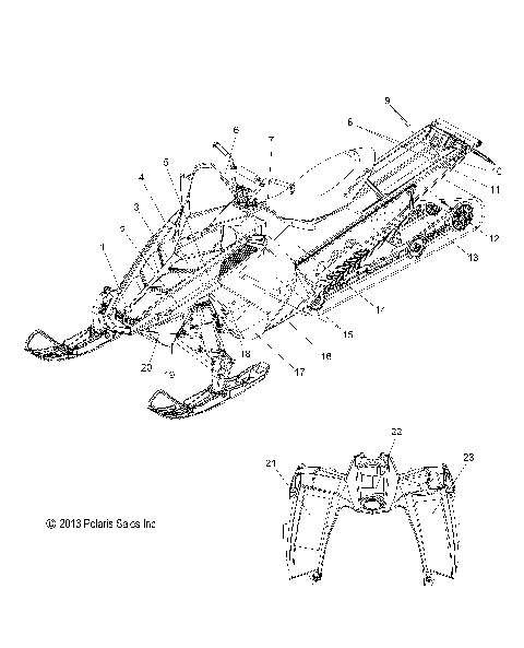 BODY, DECAL, LE - S14CW8S (49SNOWDECAL14SBASLTLE)