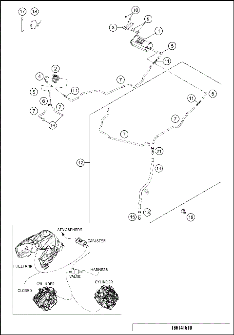 EVAPORATIVE CANISTER