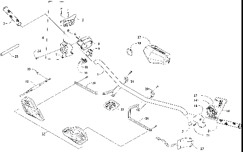 HANDLEBAR AND CONTROLS [107021]