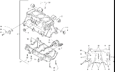 CRANKCASE ASSEMBLY [302855]