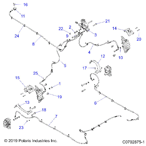 BRAKES, BRAKE LINES AND MASTER CYLINDER - Z20RA_92AC/BC/AK/BK/AR/BR/AE/BE/AH/BH/AT/BT (C0702875-1)