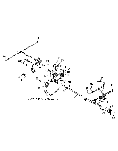ELECTRICAL, HARNESS - R14WH88A/9EA ALL OPTIONS (49RGRHARNESS14CREW)