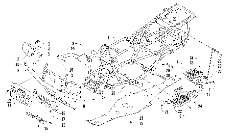 FRAME AND RELATED PARTS [81302]