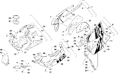 SKID PLATE AND SIDE PANEL ASSEMBLY [103710]