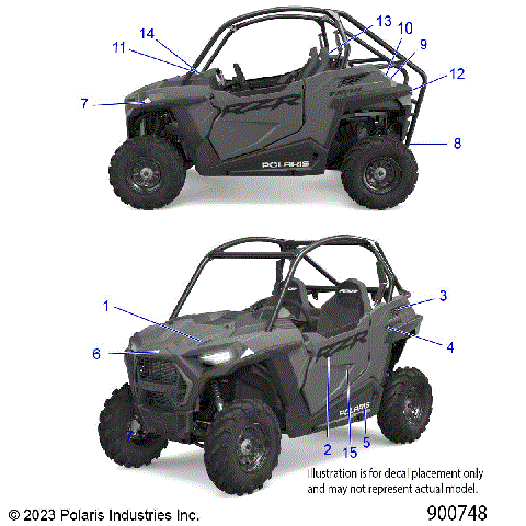 BODY, DECALS - Z24A5E87A5(900747)