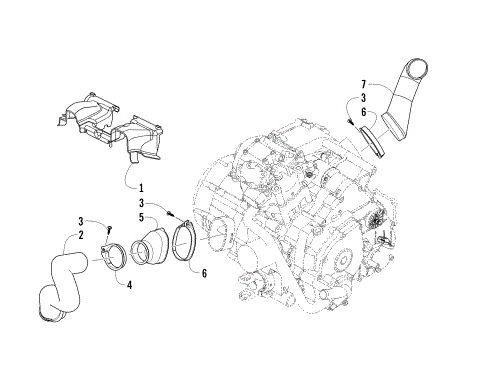 CASE/BELT COOLING ASSEMBLY