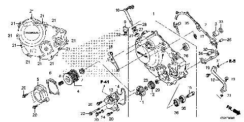 RIGHT CRANKCASE COVER